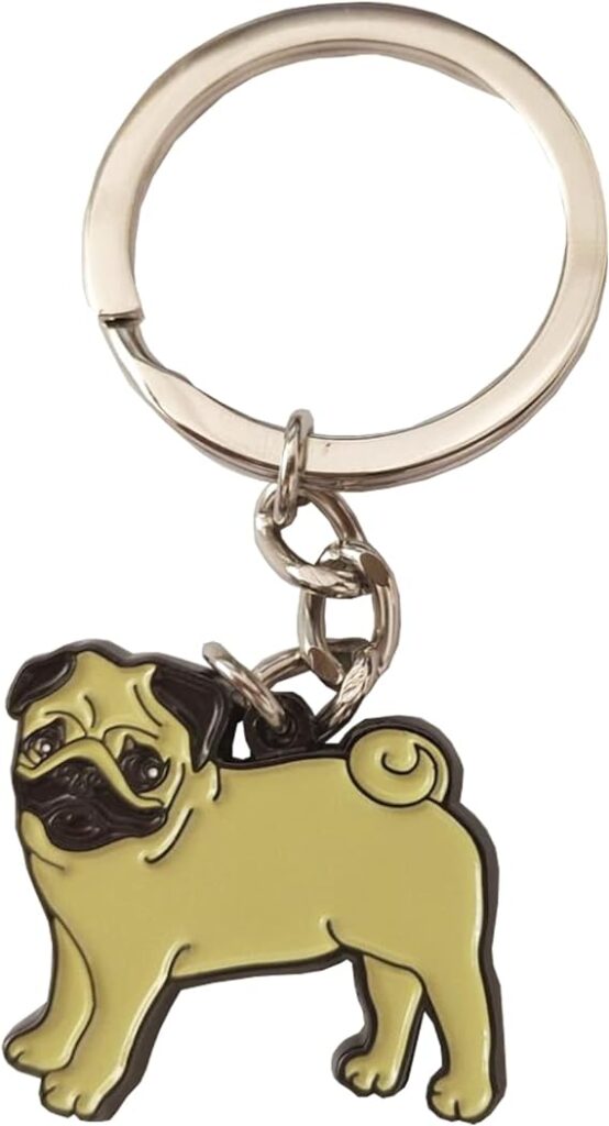 Cute Pug Key Chain Pendant