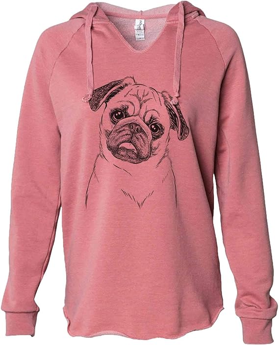 Women's Cali Wave Hooded Pug Sweatshirt