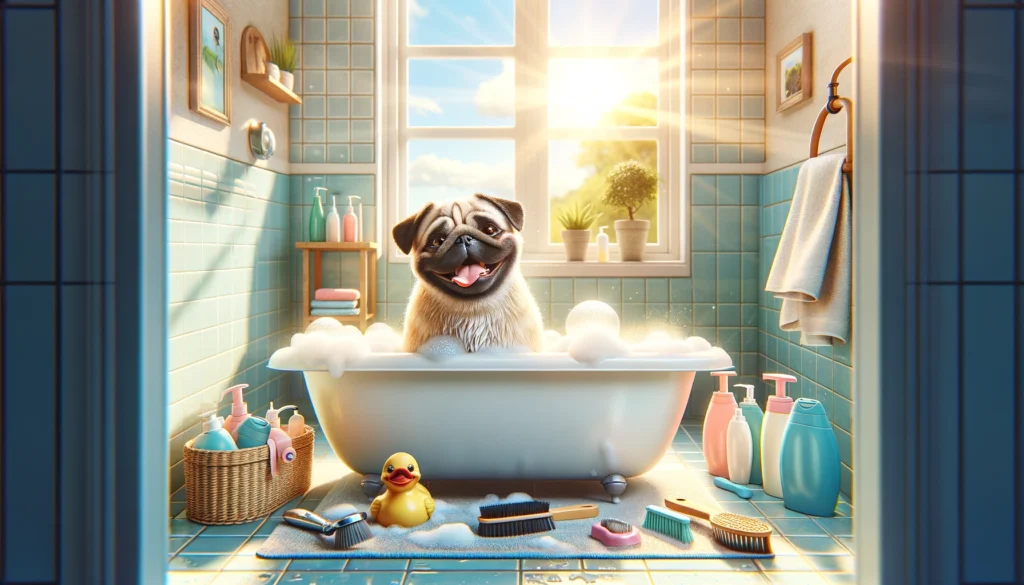 Are Pugs Smelly - Bathing and Grooming a Pug