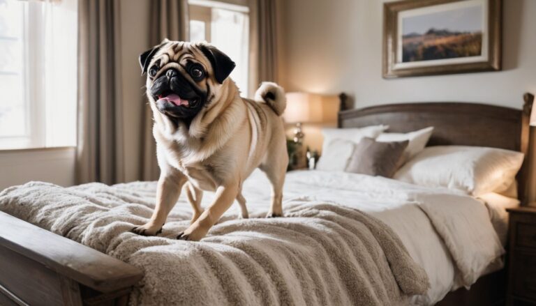 Can Pugs Jump On The Bed? Exploring The Abilities Of Pugs To Jump On Furniture