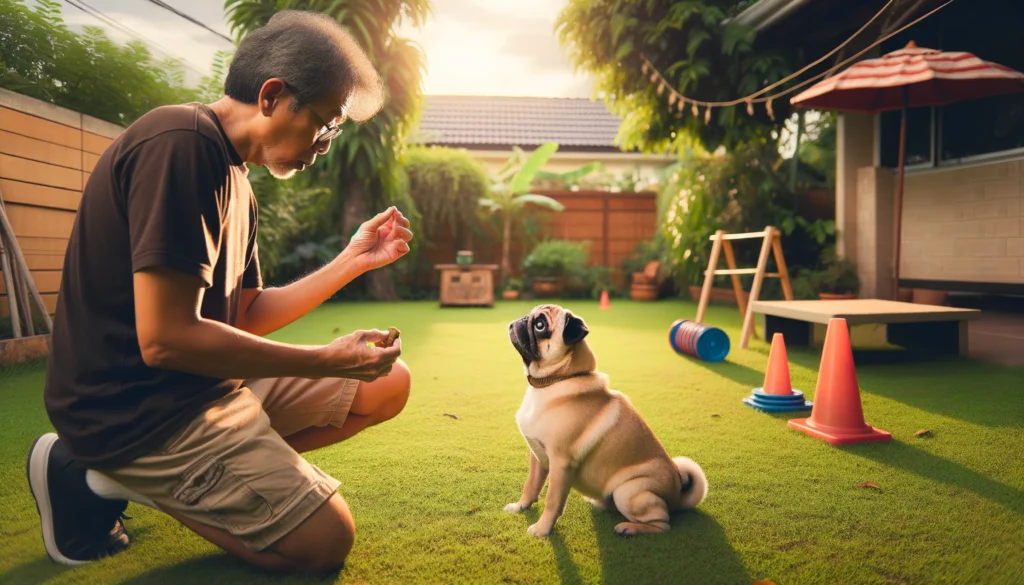 Can pugs live outside - training